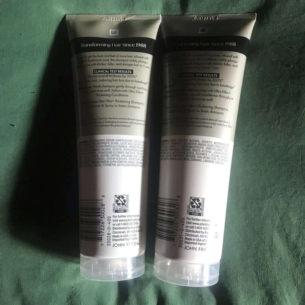 John Frieda Ultra Filler+ Thickening Shampoo and Conditioner - Picture 3 of 3